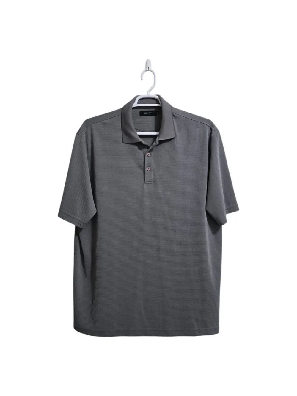 Bugatchi Octavio Polo Shirt In Gray Sz XXL